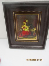 Helca  Vigier le Brun  Marie Antoinette et ses enfants  tableau martelé à la mai