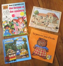 Lot de 4 livres enfant  jeune âge