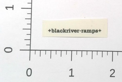 Blackriver ramps text - ramps, wordmark