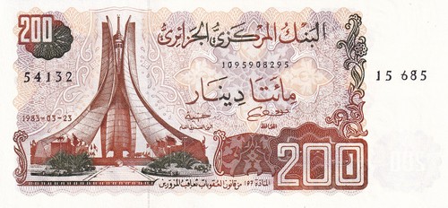 Algérie 200 dinars - algérie,