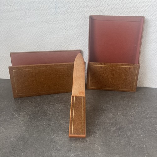 Ancien bloc range lettre - bloc,