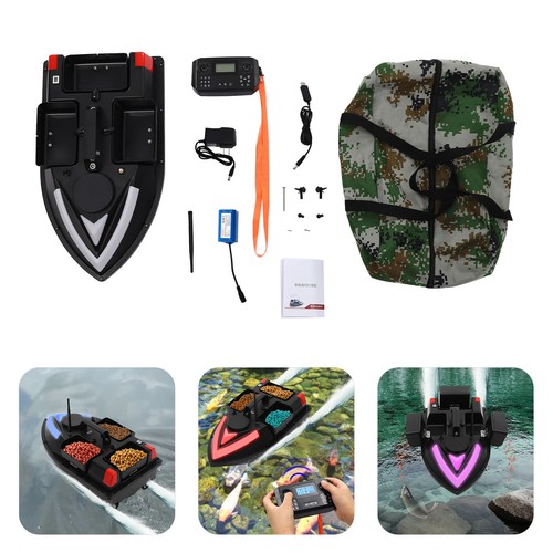 Bait boat with - boat, depth