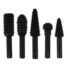  1 Ensemble / 5pcs Fichier rotatif Acier File Cutter File accessoire pour