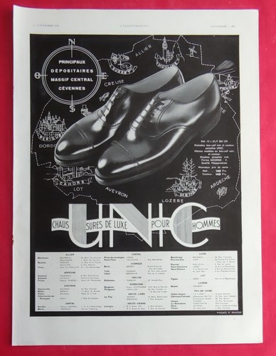 Pub presse 1931 chaussures - pub,
