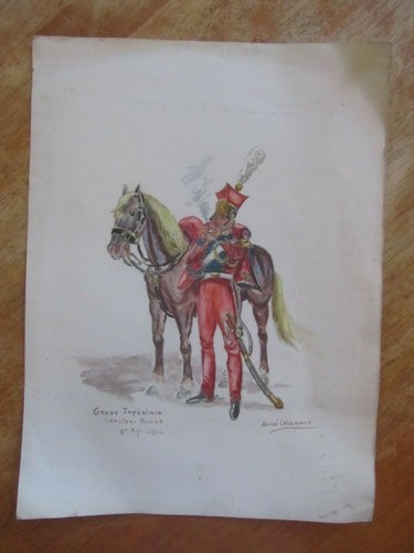 Ancienne gravure garde - gravure,