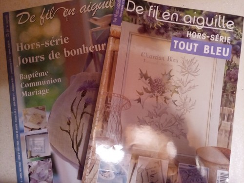 Lot magazines de - 24, fil