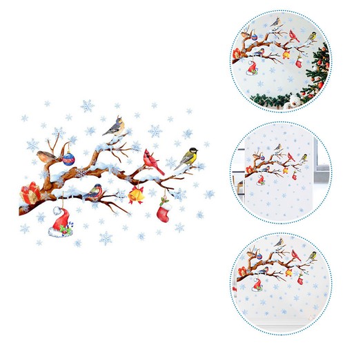 Gommette fenetre stickers noel - fenetre,