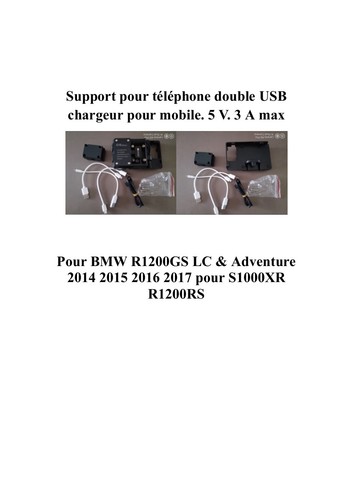 Support téléphone moto bmw - bmw, r