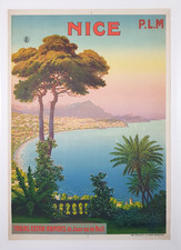 Affiche ancienne Nice 1900