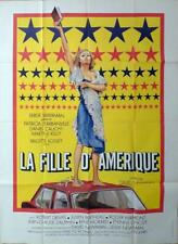 THE CRAZY AMERICAN GIRL - STATUE OF LIBERTY / CAR / HIGH HEELS - ORIGINAL POSTER