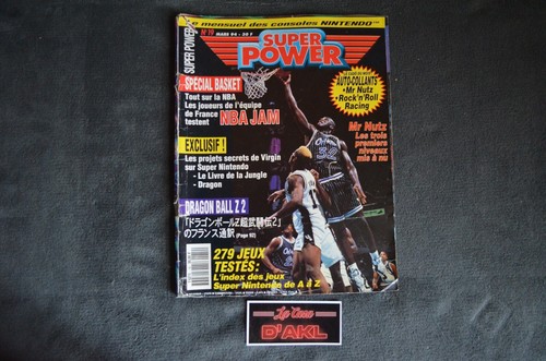Magazine jeux vidéos super - -,
