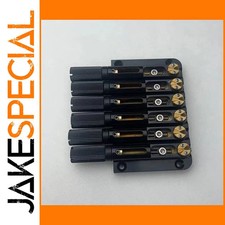 JakeSpecial – Black Headless Guitar Bridge 7.5x7.5x1.8cm