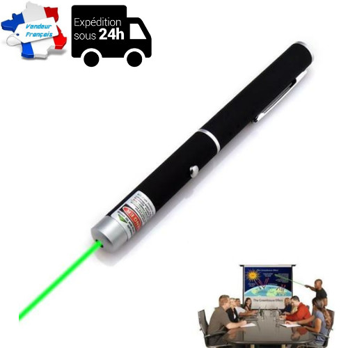 Laser pointeur faisceau vert - faisceau,