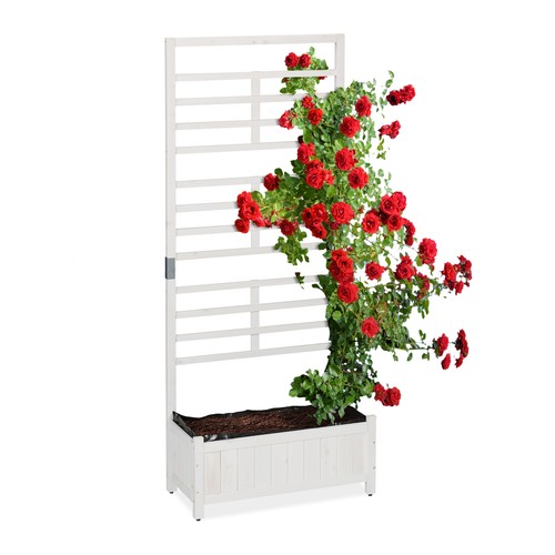 Jardiniere bois bac fleurs - jardiniere,