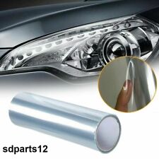 Film Adhésif de Protection Transparent 30x100cm pour Phares Feux de Voiture Moto