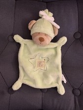 Doudou  Plat Nicotoy Ours Vert