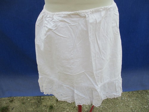 Jupon coton dentelle - n°14, en