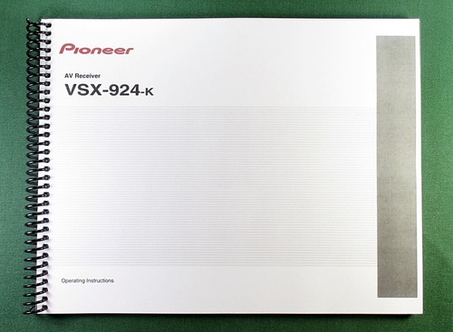 Pioneer vsx 924 - pioneer, vsx-924