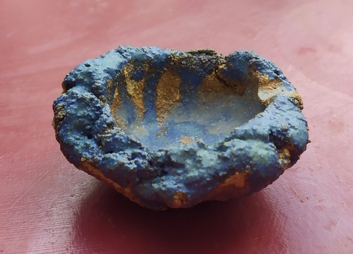 Cendrier céramique grés - , brut
