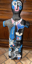 Ancien mannequin de sauvetage Jean Ferron Lyon décor art brut