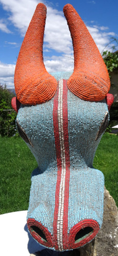 Masque cimier buffle - masque,