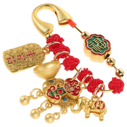 Broche corde rouge - broche,