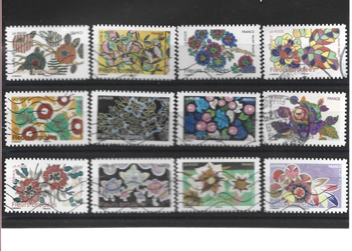 Serie complète 2025 fleurs - complète,