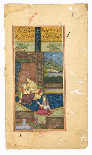 Moghol peinture miniature - peinture, de