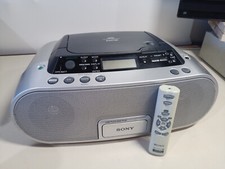 Ancien Poste Radio Sony ZS-PS20CP et sa télécommande Lecteur CD Port USB
