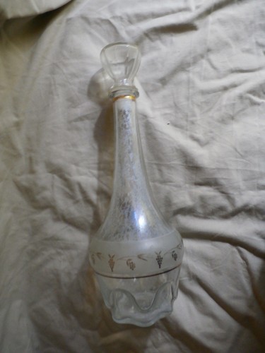 Vintage decorative glass wine - decorative,