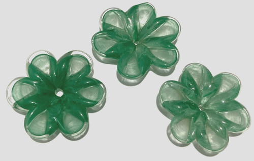 Pampille fleur verre de - pampille,