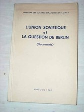 4793 Ministère des affaires étrangères de l' U.R.S.S L'Union soviétique et