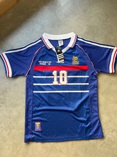 Maillot équipe de France Zinedine Zidane finale coupe du monde 1998 taille M