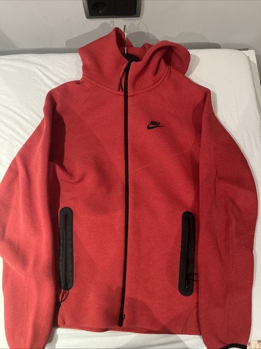 Veste nike tech - fleece, rouge