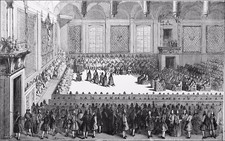 PREMIER LIT de JUSTICE tenu