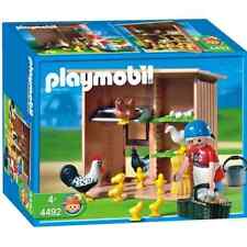 playmobil Country 4492 neuf 28 pièces . Poulailler avec fermière 