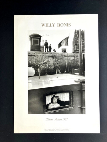 Willy ronis écluse 1985 - willy,