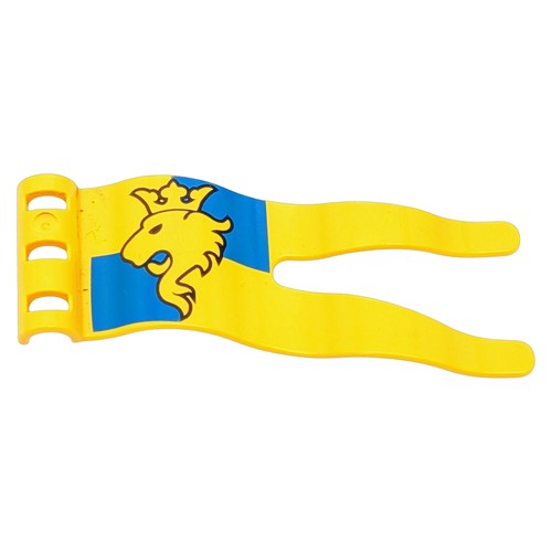 Lego duplo drapeau bleu jaune - lego,