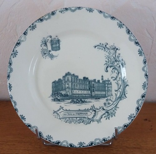 Assiette ancienne xixième - assiette,