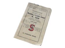 SINGER manuel d'instruction notice pour machine 15B88 Français