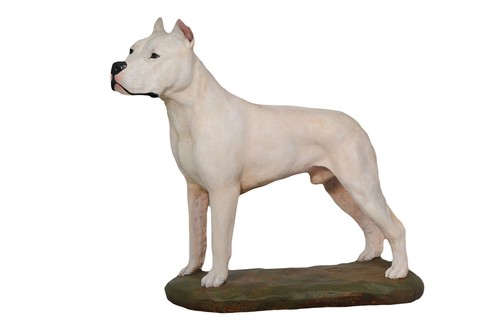 Dogue argentin statuette