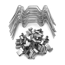 Serre Verre Vitre Clips Outil de Jardinage à Effet de Serre Outils de Répar9628