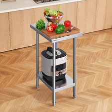 VEVOR Table de Travail Inox