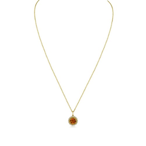 Citrine jaune saphir - jaune,