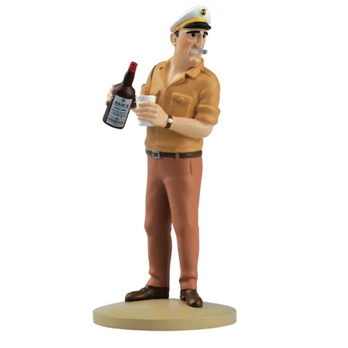 Tintin allan provokes haddock - provokes,