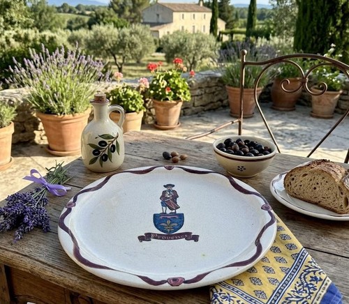 Grand plat ceramique ceraflor - plat,