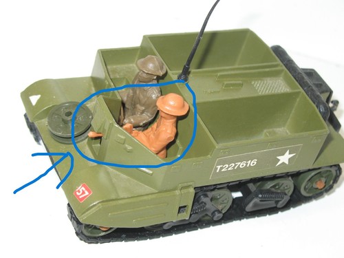 Dinky toys soldat gunner - dinky,