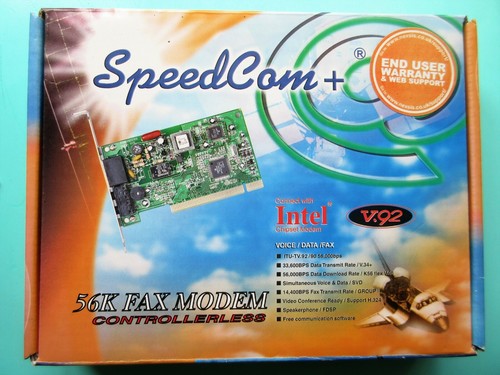 Intel 56k modem fax sans - 56k,