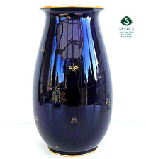 SEVRES Vase Porcelaine Bleu