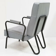 FAUTEUIL VINTAGE 1950 DE JACQUES HITIER POUR TUBAUTO 50S 1950S ROCKABILLY